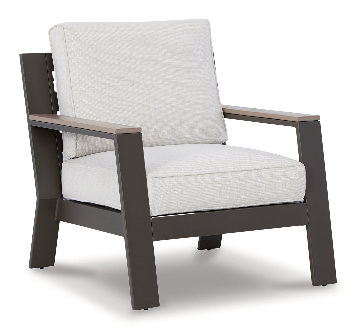 Ashley Express - Tropicava Outdoor Loveseat and Lounge Chair with Coffee Table and 2 End Tables