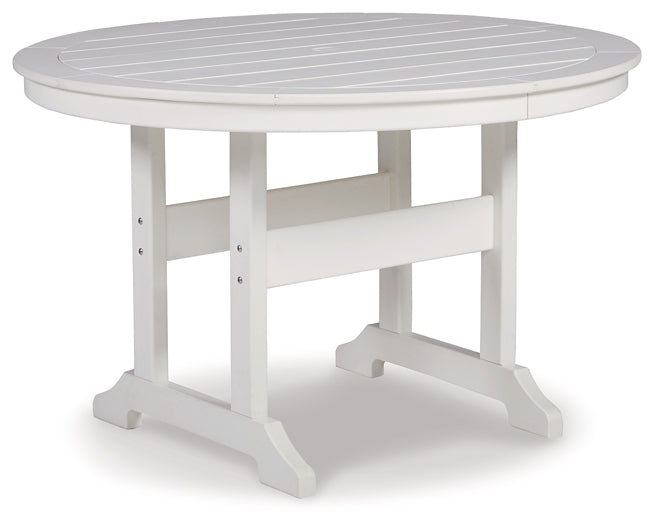 Ashley Express - Transville Outdoor Dining Table and 4 Chairs