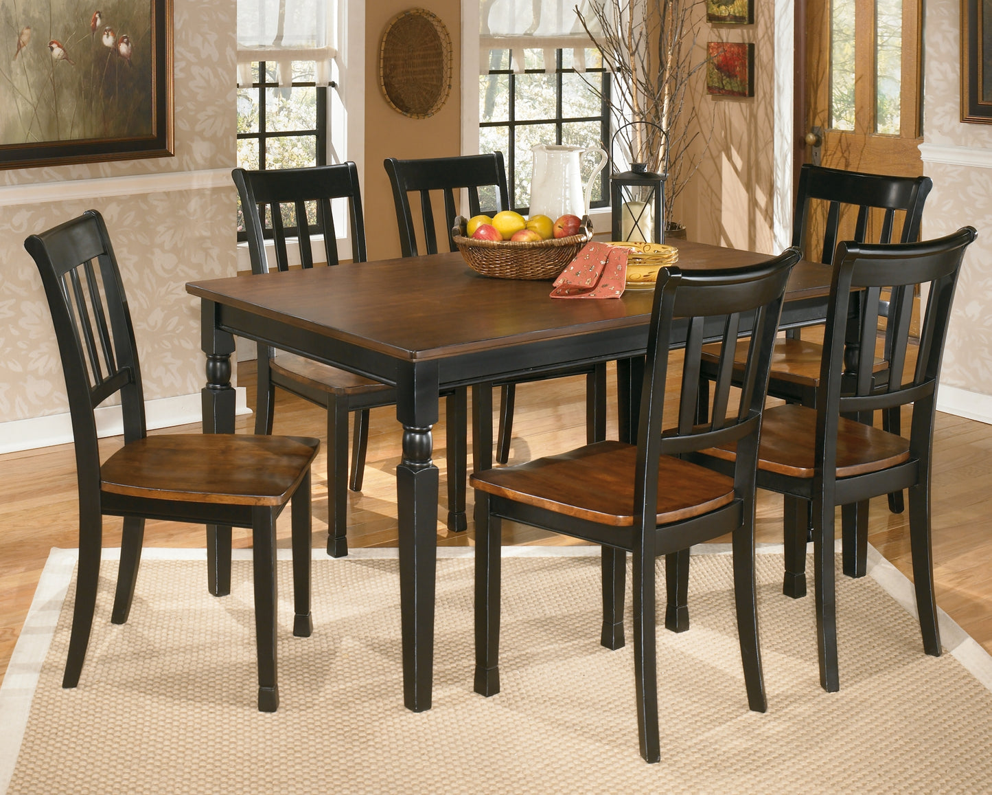 Ashley Express - Owingsville Dining Table and 6 Chairs