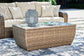 Ashley Express - Sandy Bloom Outdoor Coffee Table with 2 End Tables
