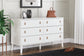 Ashley Express - Aprilyn Queen Bookcase Headboard with Dresser, Chest and 2 Nightstands