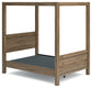 Ashley Express - Aprilyn Full Canopy Bed with Dresser