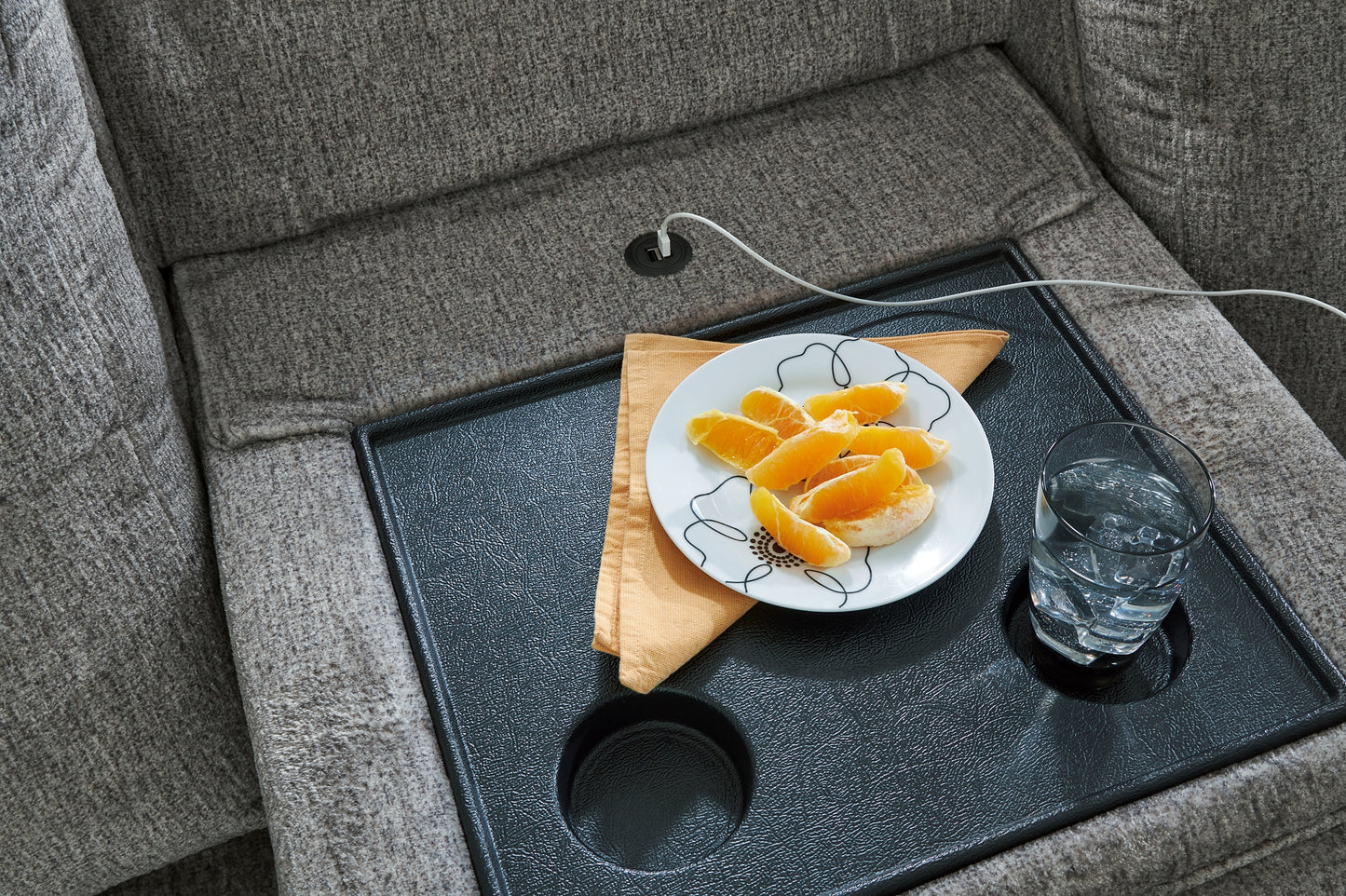 Bindura Sofa with Drop Down Table