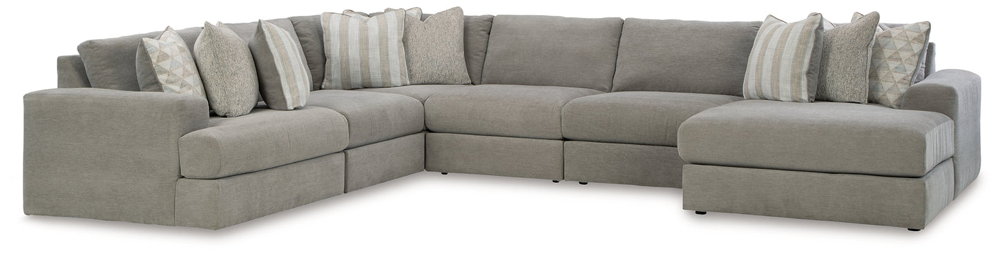 Avaliyah 6-Piece Sectional with Chaise