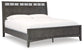 Montillan King Panel Bed with Dresser