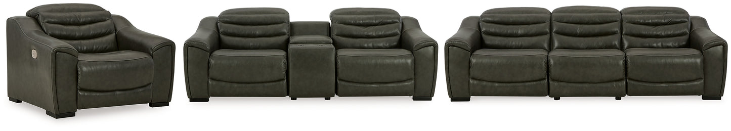 Center Line Sofa, Loveseat and Recliner
