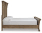 Markenburg Queen Panel Bed with Mirrored Dresser