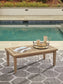 Clare View Outdoor Sofa with Coffee Table